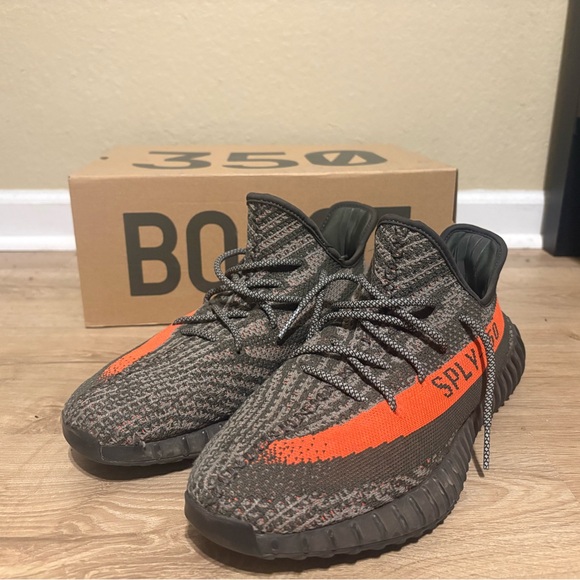 Yeezy Boost 350 V2 - Black and Orange